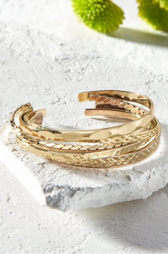 Layering Cuff Bracelet Set