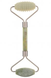 Skin Gym Double Duty Smooth & Textured Jade Face Roller