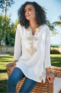 Petites Women Riyah Tunic