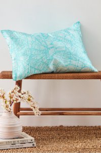 Printed Silk Pillowcase I