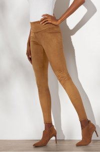 Faux Suede Leggings