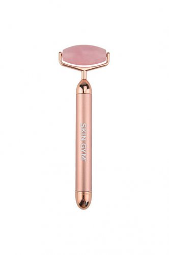 Skin Gym Rose Quartz Vibrating Lift & Contour Beauty Roller