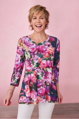 Elysian Garden Sublimation Top