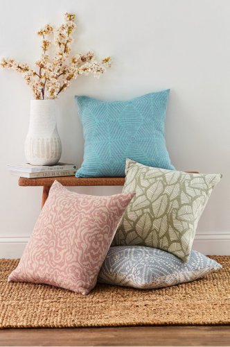 Mara Rose Cotton Pillow