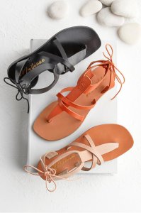 Ankle Wrap Flat Sandal