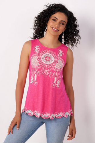 Women Flounce Tank