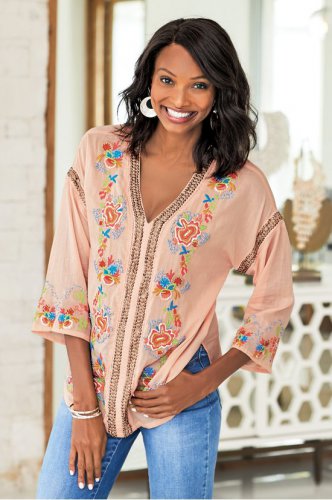 Palm Island Tunic