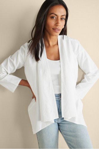 Alicante Linen Blend Topper