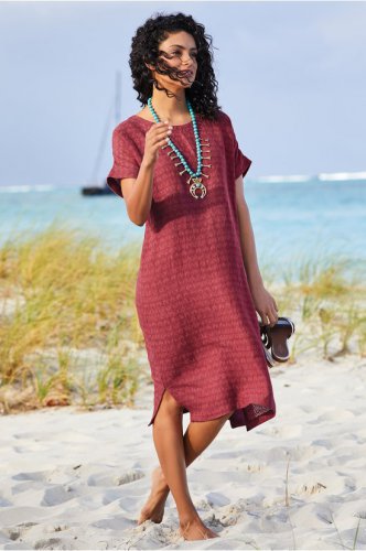 Petites Remi Gauze Shirt Dress