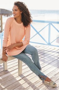 Women Touch of Lace Jeans