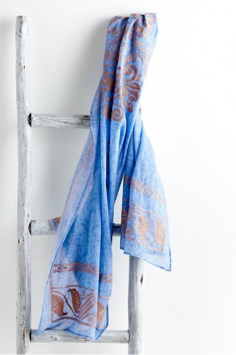 Periwinkle Shadows Scarf