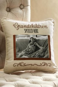 Grandchildren Spoiled Here Pillow