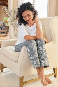 Shoreline Embroidered Pants