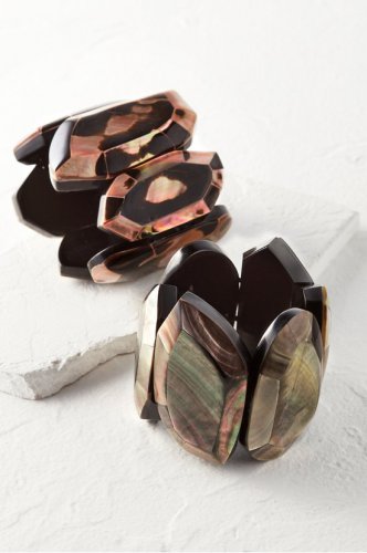 Mother-of-Pearl Stretch Cuff