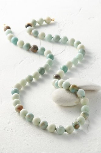 Round Amazonite Necklace