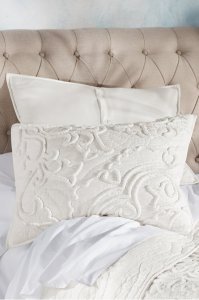 Costa Blanca Chenille Bed Sham