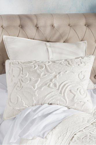 Costa Blanca Chenille Bed Sham