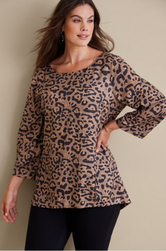 Petites Raelynn Lyocell Pullover