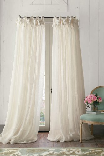Linen Balloon Drapery Panel