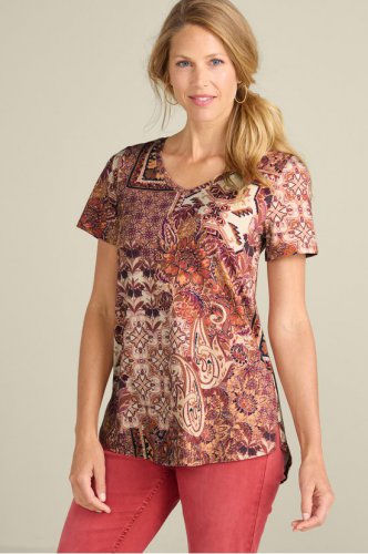 Soft Essential SUPIMA Isabel Short Sleeve Tunic
