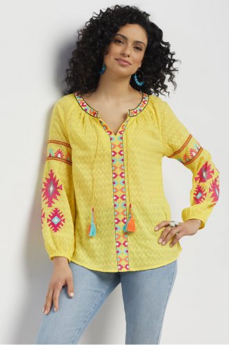 Petites Awaken Blouse