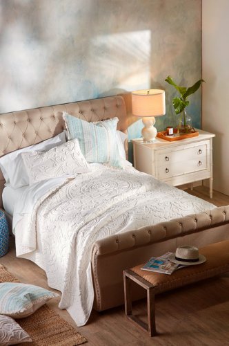 Costa Blanca Chenille Quilt