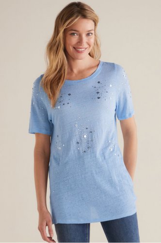 Astra Linen Tee