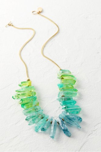 Aura Crystal Collar Necklace
