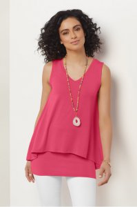 Petites Indaveer Sleeveless Top