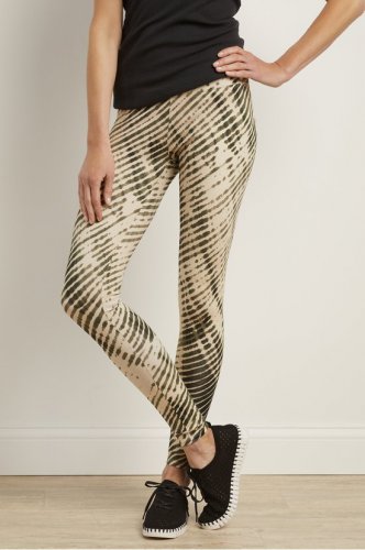 Women Superslim Shibori Leggings