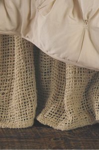 Raw Silk Woven Bedskirt