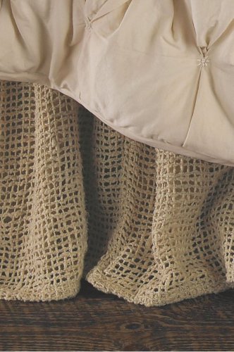 Raw Silk Woven Bedskirt