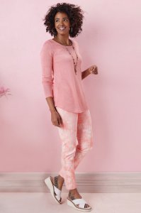 Ultimate Denim Tie Dye High Rise Skinny Ankle Jeans