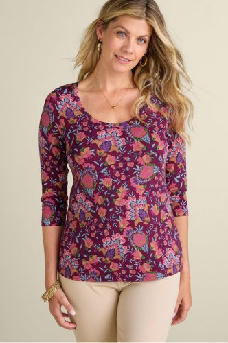 Soft Essential SUPIMA 3/4 Sleeve Tee
