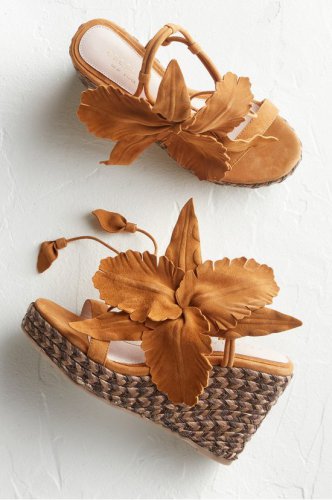 Cecelia NY Lily Hibiscus Espadrille