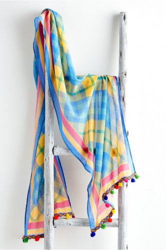 Modern Plaid Scarf