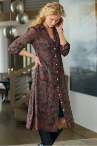 Petites Lawton Shirtdress & Slip