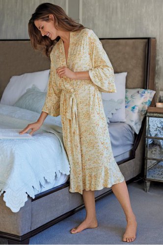 Blissful Bamboo Magnolia Gardens Robe