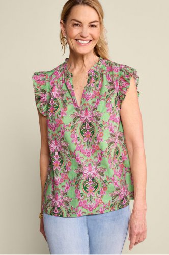 Paige Linen Blend Top