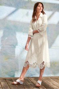 Foxglove Shirtdress