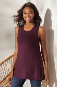 Women Eden Tiered Tank