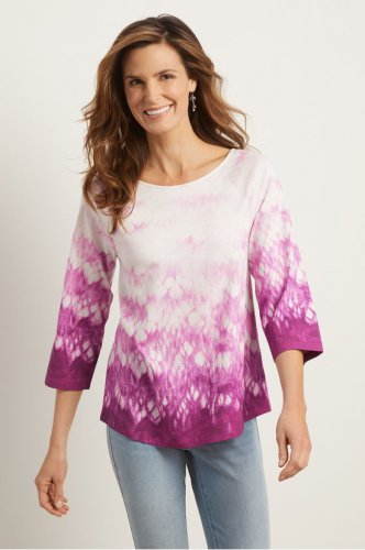 Lloreta Ombre Tie Dye Top