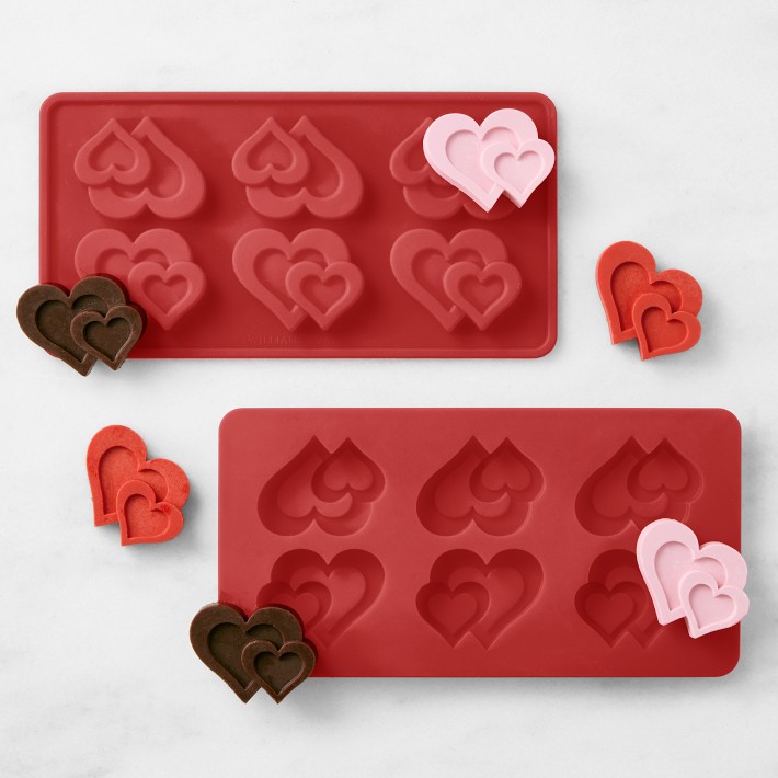 Valentine's Day Candy Mold, Set of 2