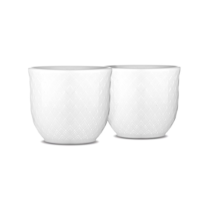 Lyngby Rhombe Egg Cups, Set of 4