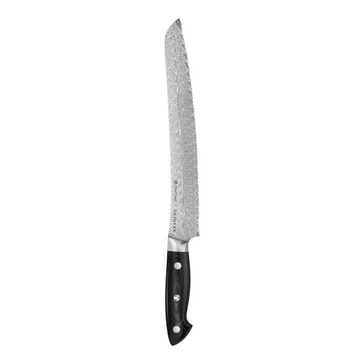 Kramer Damascus Bread Knife, 9"