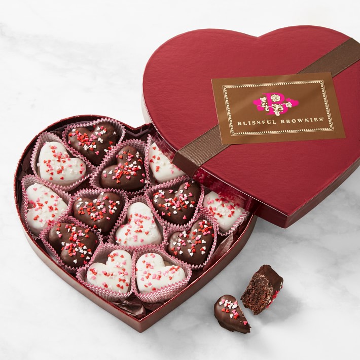 Valentine's Day Brownie Bites, Set of 14