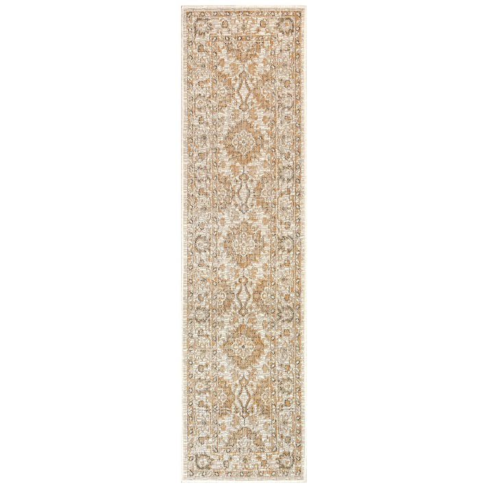 Antique Floral Indoor\u002FOutdoor Rug