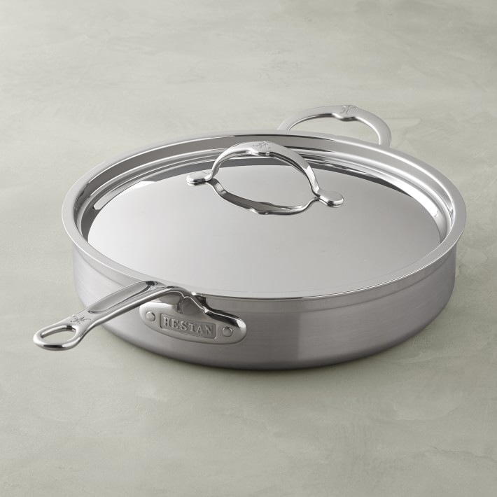 Hestan ProBond Professional Clad Stainless-Steel Covered Saute Pan