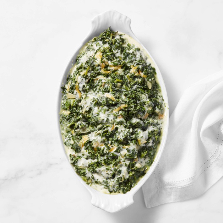 Smoked Gouda Creamed Spinach, Set of 2