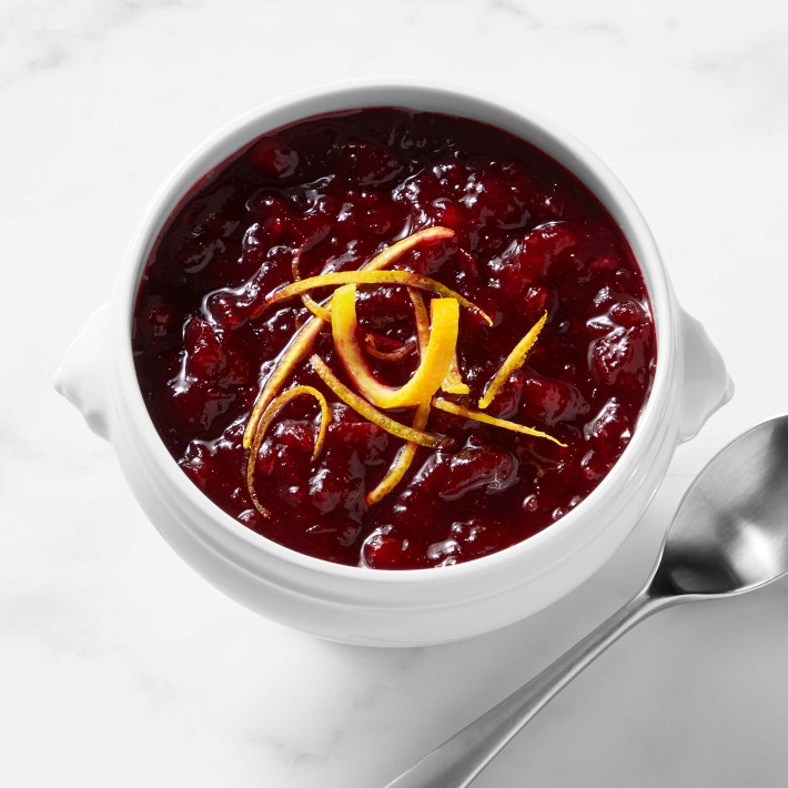 Cranberry Sauce with Toasted Orange Zest